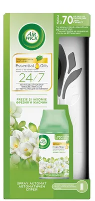 Productafbeelding van Airwick Freshmatic Max Houder + navulling Fresia & Jamine 250 ml