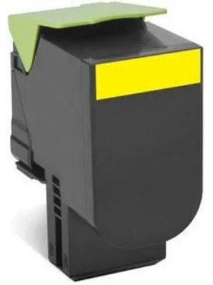 Immagine prodotto di Lexmark 80C2XYE cartuccia toner 1 pz Originale Giallo