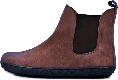Produktbild von SOLE RUNNER® Winter Damen Barfußschuh Chelsea Darkbrown,Größe:38,Farbe:Dark Brown