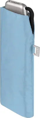 Produktbild von Doppler Damen Taschenschirm Carbonsteel Mini Slim - ice blue