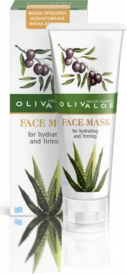 Produktbild von OLIVALOE 00135 - Gesichtsmaske für Feuchtigkeit und Straffung 70ml, Naturkosmetik