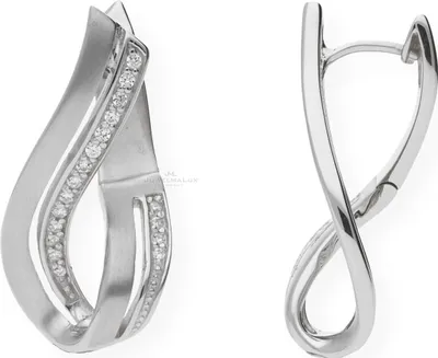 Produktbild von JuwelmaLux Creolen 925 Silber mit Zirkonia JL20-06-0059