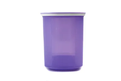 Produktbild von Tupperware Vorratsdose Quadro Optimum Ultimo, lila, 800 ml, eckig, luft- & wasserdicht, spülmaschinenfest, stapelbar, platzsparend, 16,0 x 8,5 x 15,0 cm