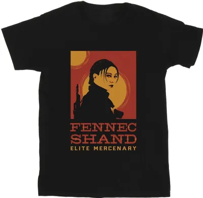 Produktbild von Star Wars - "The Book Of Boba Fett Elite Mercenary" T-Shirt für Herren BI44875 (XXL) (Schwarz)
