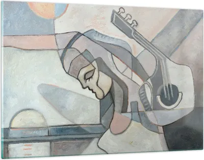 Produktbild von Bilder auf glas - Abstraktion modern - 120x80cm - Glasbilder - Wandbilder - Kunstdruck - zum Aufhängen bereit - Wanddekoration aus Glas - Glas Bilder - Wandbild auf Glas - Einteilig - GAA120x80-3739