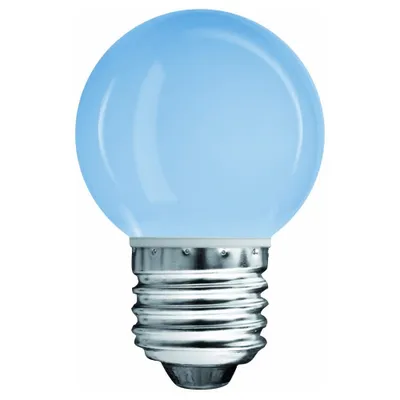 Produktbild von Müller-Licht LED Leuchtmittel Dekolicht Tropfen 0,6W E27 blau Kugel