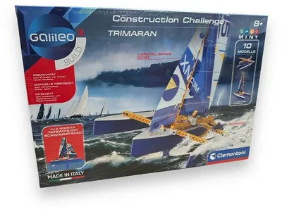 Immagine prodotto di Clementoni Galileo Build Construction Challenge Trimarano 28x39,5 cm