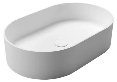Image de THIN lavabo 55x35cm, blanc mat