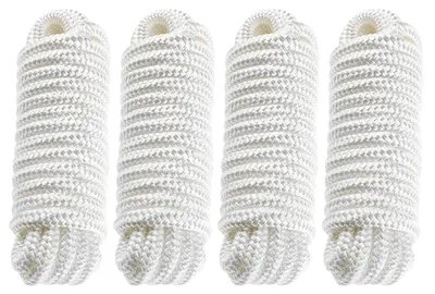 Productafbeelding van 4-delige Bootlijn Ø 16 mm met Oog - Nylon Dubbelgevlochten