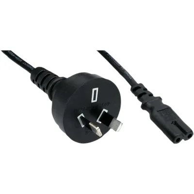 Produktbild von InLine Netzkabel, Netzstecker Australien auf Euro 8 C7 Stecker, 1,8m, 1,8 m