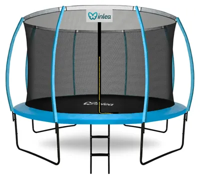 Obrázok produktu pre INLEA ULTIMATE Jump Trampolína 366 cm s vnútornou ochrannou sieťou - svetlomodrá