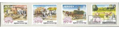 Produktbild von Briefmarken GB - Jersey 1998 Mi 855I-858I Viererstreifen gestempelt Freimarken