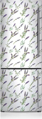Produktbild von Magnetfolie Magnete Küche Kühlschrank Dekoration 60x205 cm - Lavendelblumen.