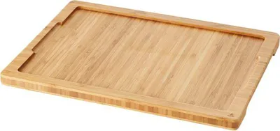 Produktbild von REVOL Basalt Tablett für Platte, Bambus, Länge: 375 mm, Breite: 280 mm