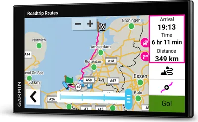 Zdjęcie produktu dla Garmin CamperVan - Urządzenie nawigacyjne GPS/Galileo - Panoramiczny ekran samochodowy 6,95"