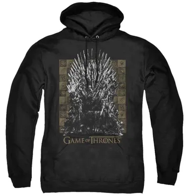 Imagen del producto de Sudadera con capucha "Iron Throne" de Game of Thrones, uni, para hombre/mujer, modelo TV39417 (XXL) ()
