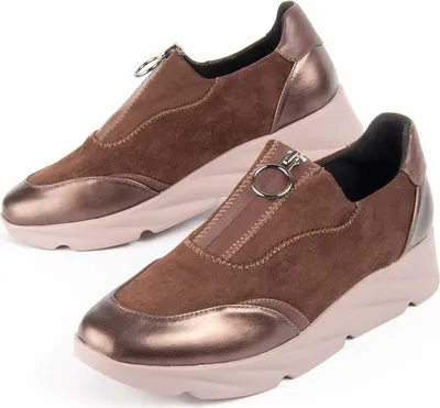 Zdjęcie produktu dla Buty klinowe Montevita Caleb brązowy