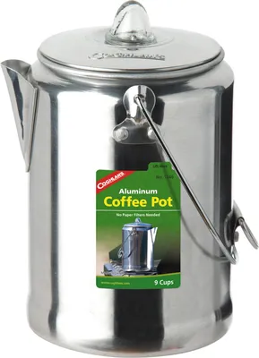Produktbild von Coghlans Aluminium Percolator-Kaffee-Kanne 9 Tassen