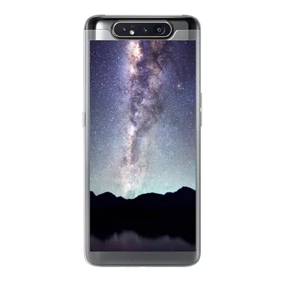 Produktbild von MuchoWow® Handyhülle Schutzhülle Hülle für Samsung Galaxy A80 Universum - Galaxie - Sternenhimmel - Jungen - Mädchen - Kinder Silikon Softcase Handy Hülle - Schutzdeckel