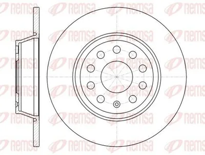 Produktbild von 2x REMSA Bremsscheibe 6973.00 hinten für VW Golf V Schrägheck (1K1) TIGUAN (5N_)