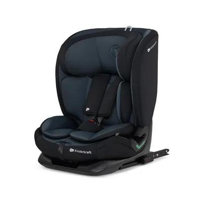 Produktbild von Kinderkraft ONETO3 i-Size Kindersitz 76-150 cm - ISOFIX & TOP TETHER - 3-lagige Kopfstütze - RECLINING-Funktion - ab 15 Monate bis 12 Jahre - Schwarz