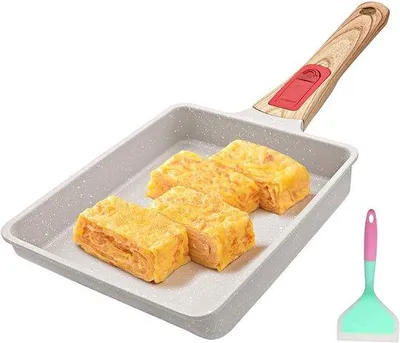 Produktbild von Nonstick-Omelett-Pfanne 19x16 cm weiß