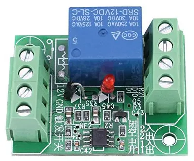 Produktbild von Relaismodul 12V - Bistabiles Schaltungstrigger-Modul - 1 Kanal