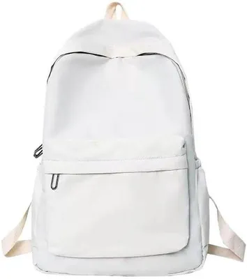 Imagen del producto de Bolsa impermeable para la escuela y viajes - 28x38x11 cm - Blanca