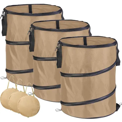 Produktbild von Solidchoice – Faltbarer Gartenmüllsack aus Oxford-Baumwolle mit Tragegriffen