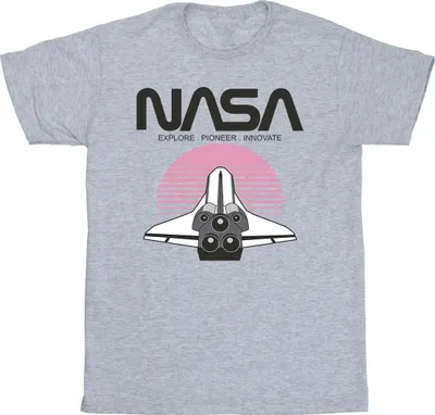 Produktbild von NASA - T-Shirt für Herren BI52274 (XXL) (Grau)