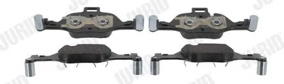 Produktbild von JURID 573856J Bremsbeläge Satz Vorne für BMW 3 Touring (G21) 5 Touring (G31) 5 Limousine (G30, F90) X3 (G01, F97) 3 Limousine (G20)