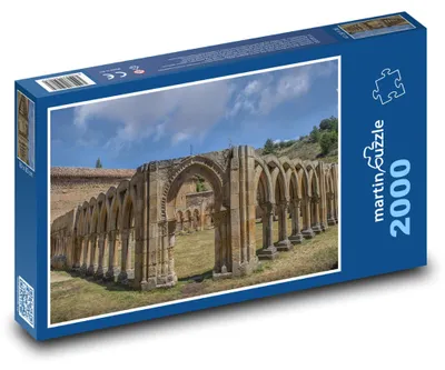 Zdjęcie produktu dla Puzzle 2000 Starożytna katedra - architektura historia - martinpuzzle