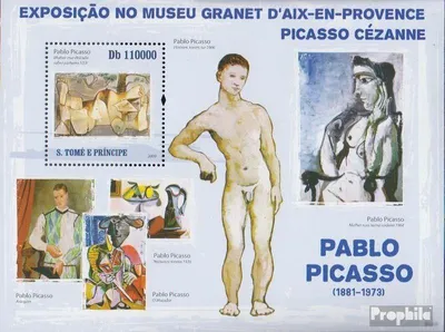Produktbild von Briefmarken Sao Tome e Principe 2009 Mi Block738 (kompl.Ausg.) postfrisch Picasso-Gemälde