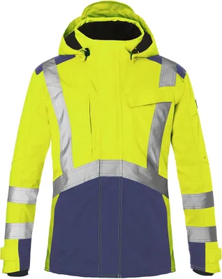 Produktbild von Kübler Reflectiq Hardshelljacke Psa 2 warngelb/dunkelblau L