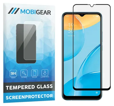 Produktbild von Mobigear Premium Panzerglas Displayschutz für OPPO A15 - Ultraklar hüllenfreundlich