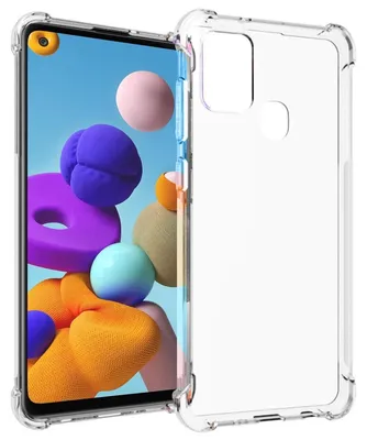 Imagen del producto de Funda antigolpes para Samsung Galaxy A21s - Transparente