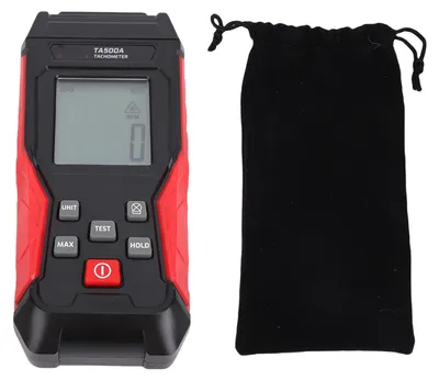 Image de Compteur de vitesse numérique, de 3 à 100 000 tr/min, tachymètre photoélectrique sans contact avec écran rétroéclairé