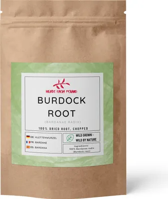 Produktbild von Herbs From Poland – Getrocknete Klettenwurzel Naturbelassenes Ganzes Kraut Ohne Künstliche Zusätze Ideal für Aufgüsse und Gewürze 1 kg