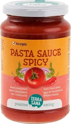 Produktbild von WÜRZIGE TOMATENSAUCE 340 g - TERRASANA