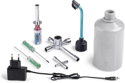 Productafbeelding van Model Auto Starterset - Hobby Uitrusting - Modelbouw Onderhoud - Universele Compatibiliteit - 500ml Fles - Niet Gespecificeerd