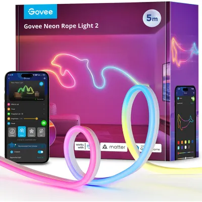 Immagine prodotto di Govee Neon Rope Light 2 LED-valonauha, 5 metriä
