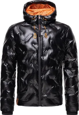 Produktbild von Stone Harbour Geroo Wasserdichte Herren Winter Steppjacke mit Kapuze Regenjacke Outdoor Winterjacke Parka Jacke Schwarz Gr. 48 - M