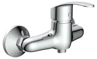 Produktbild von SCHÜTTE Duscharmatur SIRANI, Mischbatterie Dusche, Wasserhahn Bad in Chrom