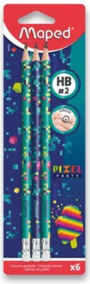 Produktbild von Maped 851816, HB, Blau, Sichtverpackung, 6 Stück(e)