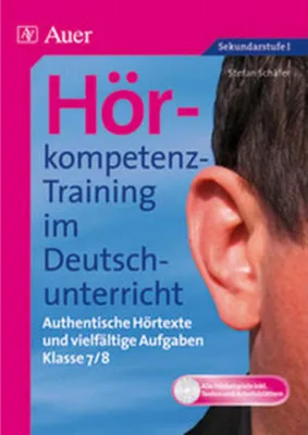 Produktbild von Hörkompetenz-Training im Deutschunterricht
