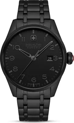 Immagine prodotto di SWISS MILITARY HANOWA orologio da uomo al quarzo nero onesize uomo 43 mm SMWGH0000830