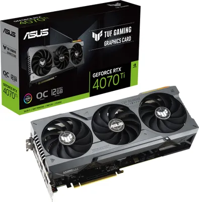 Produktbild von TUF Gaming RTX 4070 Ti 12GB GDDR6X OC Grafikkarte DLSS 3