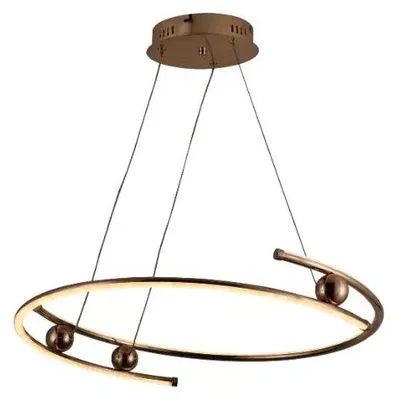 Image de Suspension LED avec télécommande, 50W - J4345/GCH
