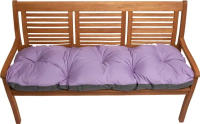 Obrázok produktu pre Podsedák na lavicu 150x50cm, Podlahový vankúš, Podsedák na záhradnú lavicu, Vankúš na sedenie, vonkajší, Svetlo fialová