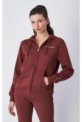 Produktbild von Champion Sweatshirt aus Baumwolle in Bordeaux